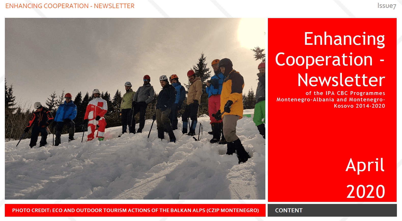 Seventh issue of the Newsletter Enhancing Cooperation available
